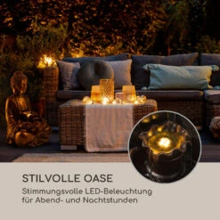 Dharma Solarbrunnen LED 48 X 72 X 41 Cm (BxHxT) Polyresin -Deutschland Klarstein Verkaufs-Shop 10035714 de 0005 logo