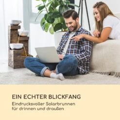 Fez Solarbrunnen LED 34 X 76 X 36 Cm (BxHxT) Polyresin -Deutschland Klarstein Verkaufs-Shop 10035716 de 0003 logo