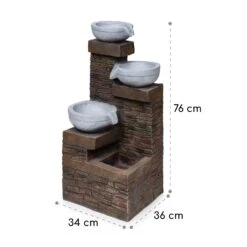 Fez Solarbrunnen LED 34 X 76 X 36 Cm (BxHxT) Polyresin -Deutschland Klarstein Verkaufs-Shop 10035716 yy 0008 logo