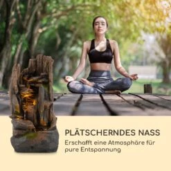 Mystic Tree Solarbrunnen LED-Beleuchtung Polyresin -Deutschland Klarstein Verkaufs-Shop 10035728 de 0007 logo