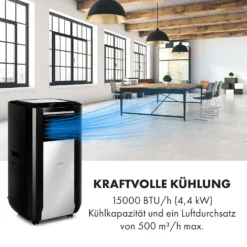 Max Breeze Smart Mobile Klimaanlage 15000 BTU/h (4,4 KW) EEC A -Deutschland Klarstein Verkaufs-Shop 10035742 de 0003 logo
