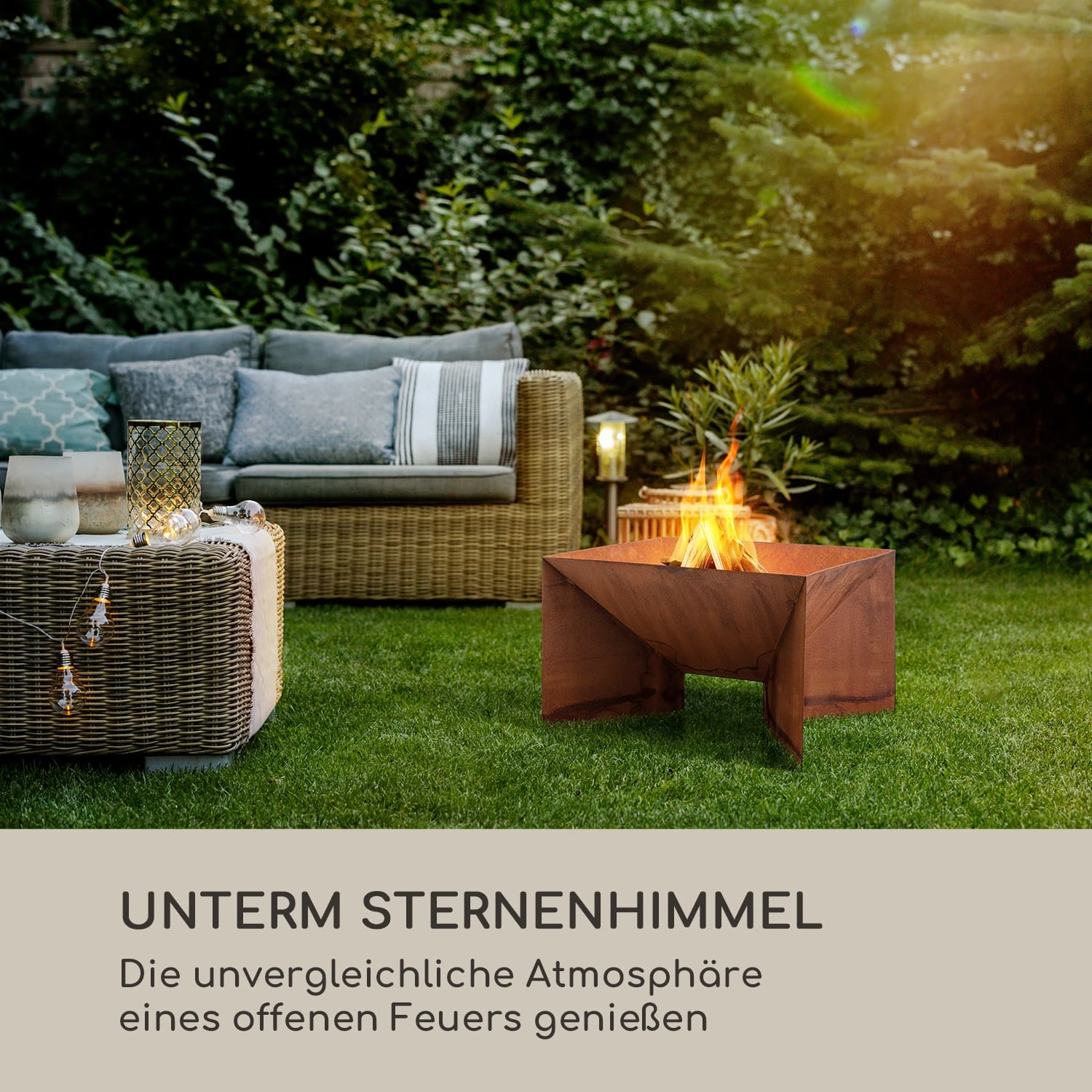 Desert Rust Square Feuerschale Pflanzschale Stahl 52x46 cm Rost-Optik Desert Rust Square Feuerschale Pflanzschale Stahl 52x46 Cm Rost-Optik -Deutschland Klarstein Verkaufs-Shop 10035751 de 0002 logo
