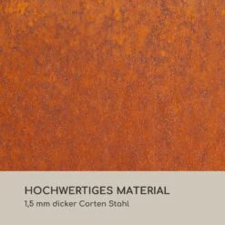 Desert Rust Square Feuerschale Pflanzschale Stahl 52x46 Cm Rost-Optik 3 Desert Rust Square Feuerschale Pflanzschale Stahl 52x46 Cm Rost-Optik -Deutschland Klarstein Verkaufs-Shop 10035751 de 0004 logo