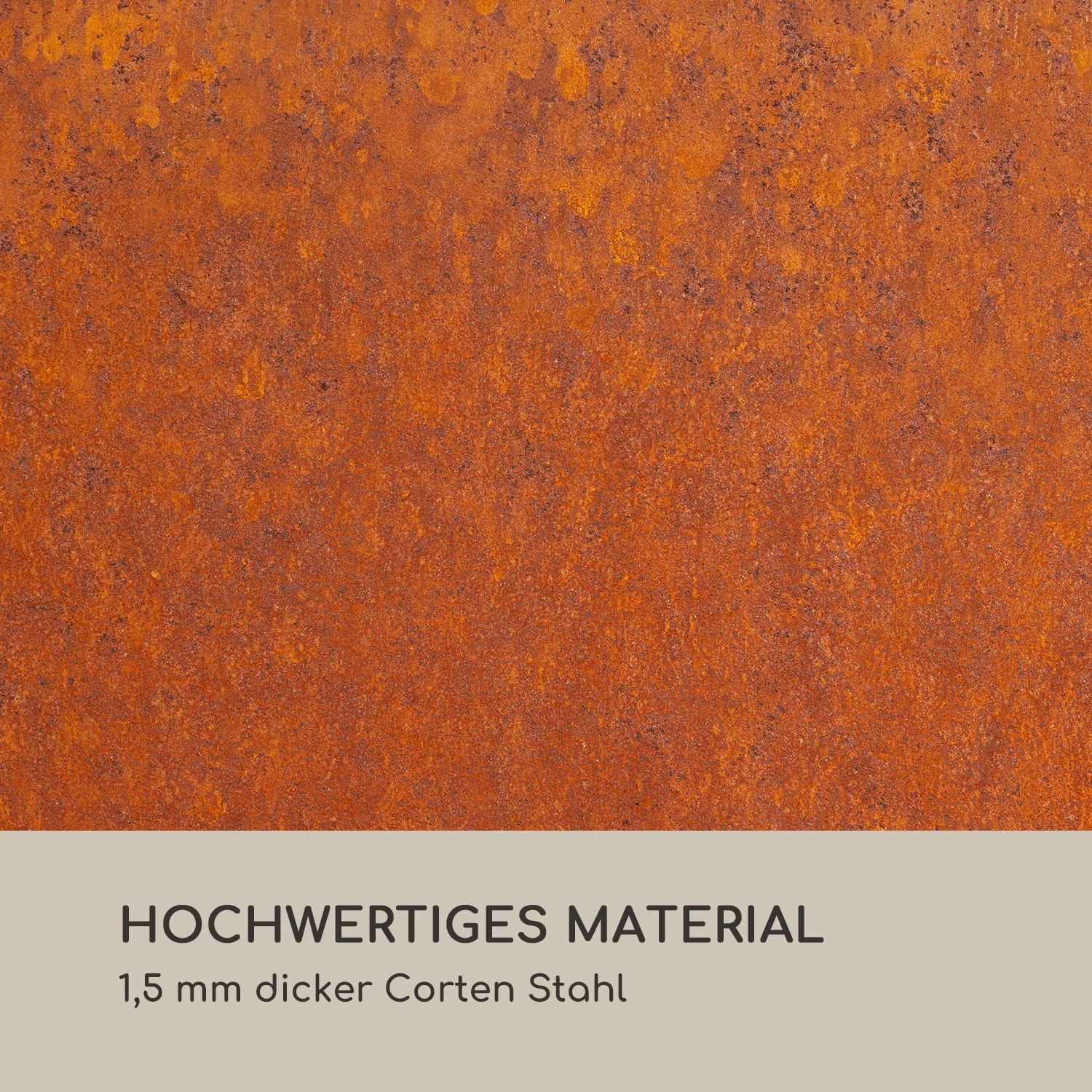 Desert Rust Square Feuerschale Pflanzschale Stahl 52x46 cm Rost-Optik Desert Rust Square Feuerschale Pflanzschale Stahl 52x46 Cm Rost-Optik -Deutschland Klarstein Verkaufs-Shop 10035751 de 0004 logo