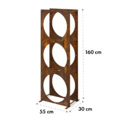 Trio Circulo Holzspeicher 55 X 160 X 30 Cm 3 Mm Stahl Regal Rostoptik -Deutschland Klarstein Verkaufs-Shop 10035767 yy 0005 logo