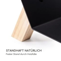 Langdon Wood Black Holzlager 68x38x34 Cm Eisen & Holz -Deutschland Klarstein Verkaufs-Shop 10035768 de 0004 logo
