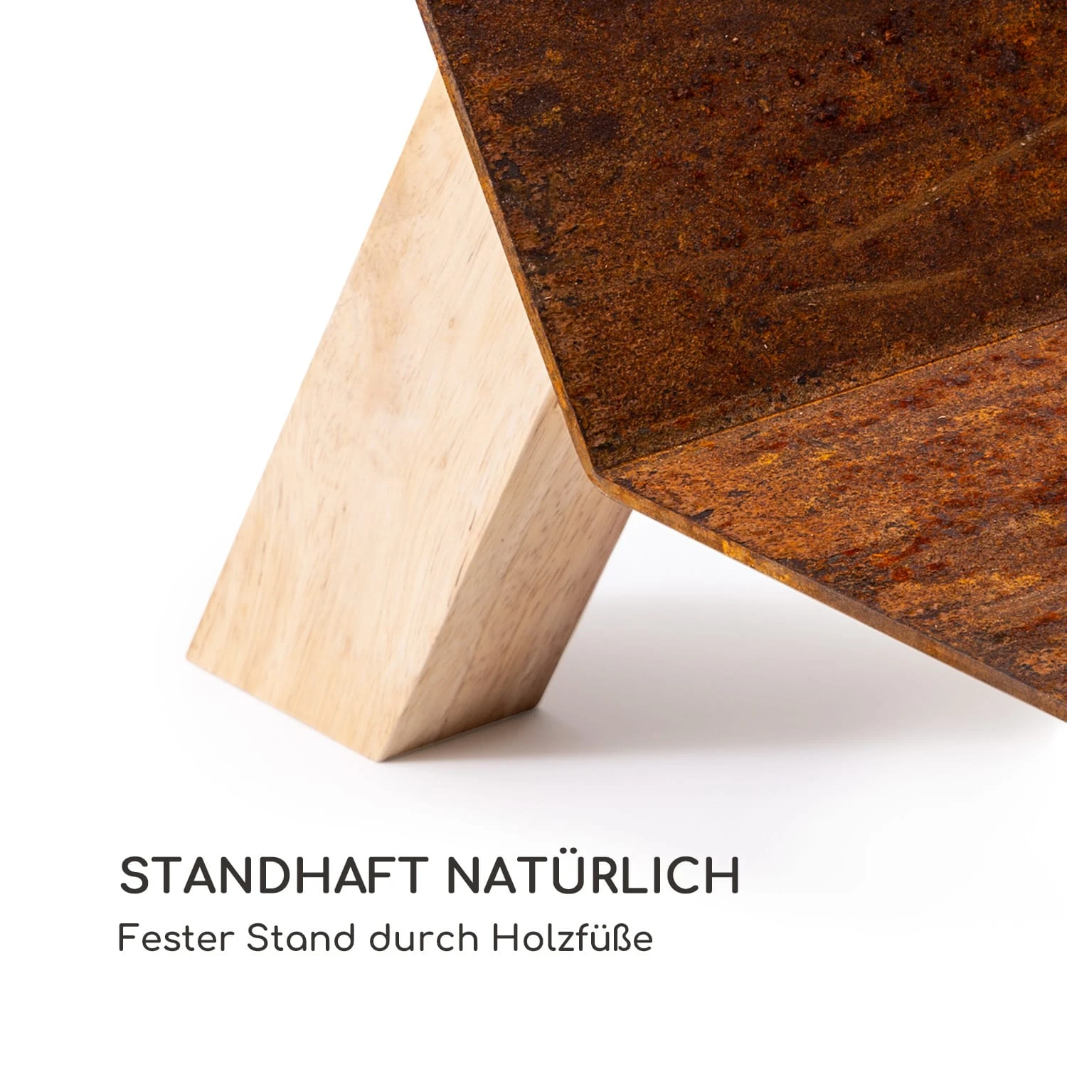 Langdon Wood Rust Holzlager 68x38x34 cm Eisen & Holz Langdon Wood Rust Holzlager 68x38x34 Cm Eisen & Holz -Deutschland Klarstein Verkaufs-Shop 10035769 de 0004 logo