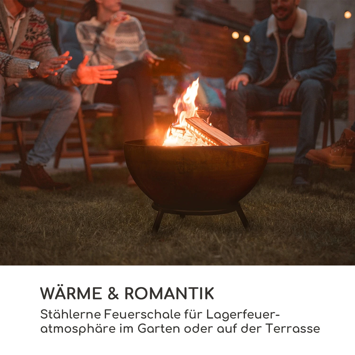 Fireball Rust Feuerschale 60 cm Ø kippbare Rost-Finish Rost Fireball Rust Feuerschale 60 Cm Ø Kippbare Rost-Finish Rost -Deutschland Klarstein Verkaufs-Shop 10035770 de 0002 logo