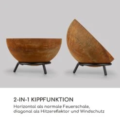 Fireball Rust Feuerschale 60 Cm Ø Kippbare Rost-Finish Rost 2 Fireball Rust Feuerschale 60 Cm Ø Kippbare Rost-Finish Rost -Deutschland Klarstein Verkaufs-Shop 10035770 de 0003 logo
