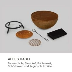 Fireball Rust Feuerschale 60 Cm Ø Kippbare Rost-Finish Rost 5 Fireball Rust Feuerschale 60 Cm Ø Kippbare Rost-Finish Rost -Deutschland Klarstein Verkaufs-Shop 10035770 de 0006 logo