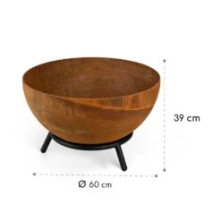 Fireball Rust Feuerschale 60 Cm Ø Kippbare Rost-Finish Rost 8 Fireball Rust Feuerschale 60 Cm Ø Kippbare Rost-Finish Rost -Deutschland Klarstein Verkaufs-Shop 10035770 yy 0009 logo