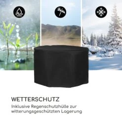 Fireball Rust Feuerschale 60 Cm Ø Kippbare Rost-Finish Rost / Holz -Deutschland Klarstein Verkaufs-Shop 10035771 de 0006 logo