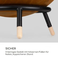 Fireball Rust Feuerschale 60 Cm Ø Kippbare Rost-Finish Rost / Holz -Deutschland Klarstein Verkaufs-Shop 10035771 de 0007 logo