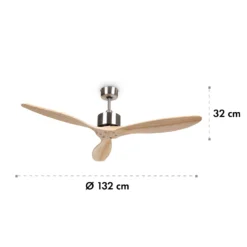 Santa Elena Deckenventilator 52" 9.060m³/h 3 Echtholzflügel -Deutschland Klarstein Verkaufs-Shop 10035789 yy 0007 logo