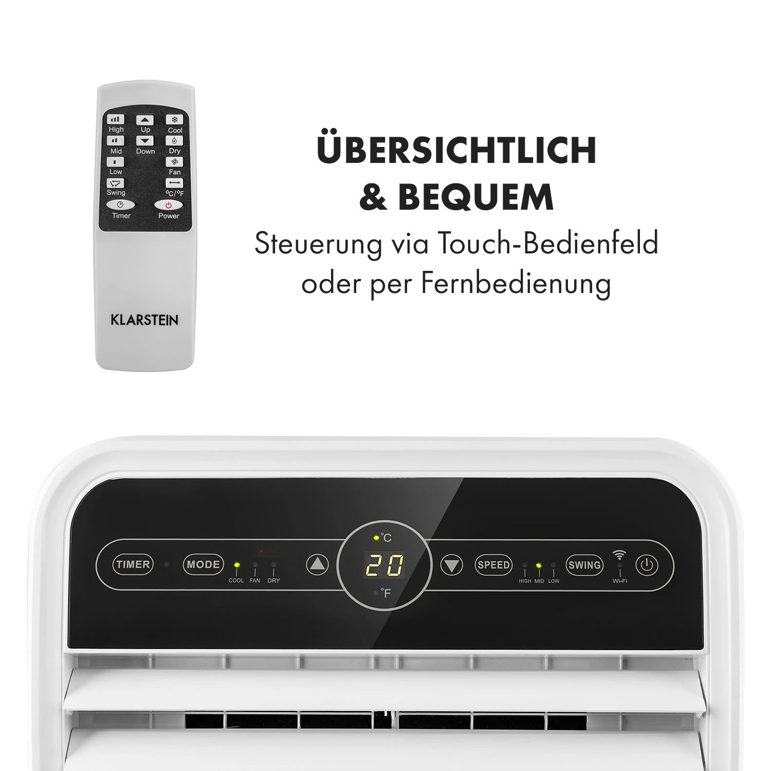 Metrobreeze New York Smart 12k mobile Klimaanlage 12000 BTU / 3,5 kW Metrobreeze New York Smart 12k Mobile Klimaanlage 12000 BTU / 3,5 KW -Deutschland Klarstein Verkaufs-Shop 10035800 de 0007 logo