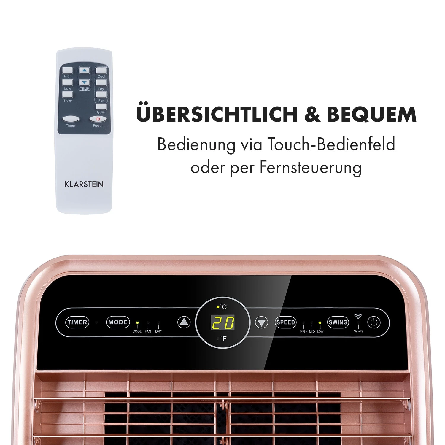 Metrobreeze New York Smart 12k mobile Klimaanlage 12000 BTU/3,5 kW Metrobreeze New York Smart 12k Mobile Klimaanlage 12000 BTU/3,5 KW -Deutschland Klarstein Verkaufs-Shop 10035802 de 0007 logo