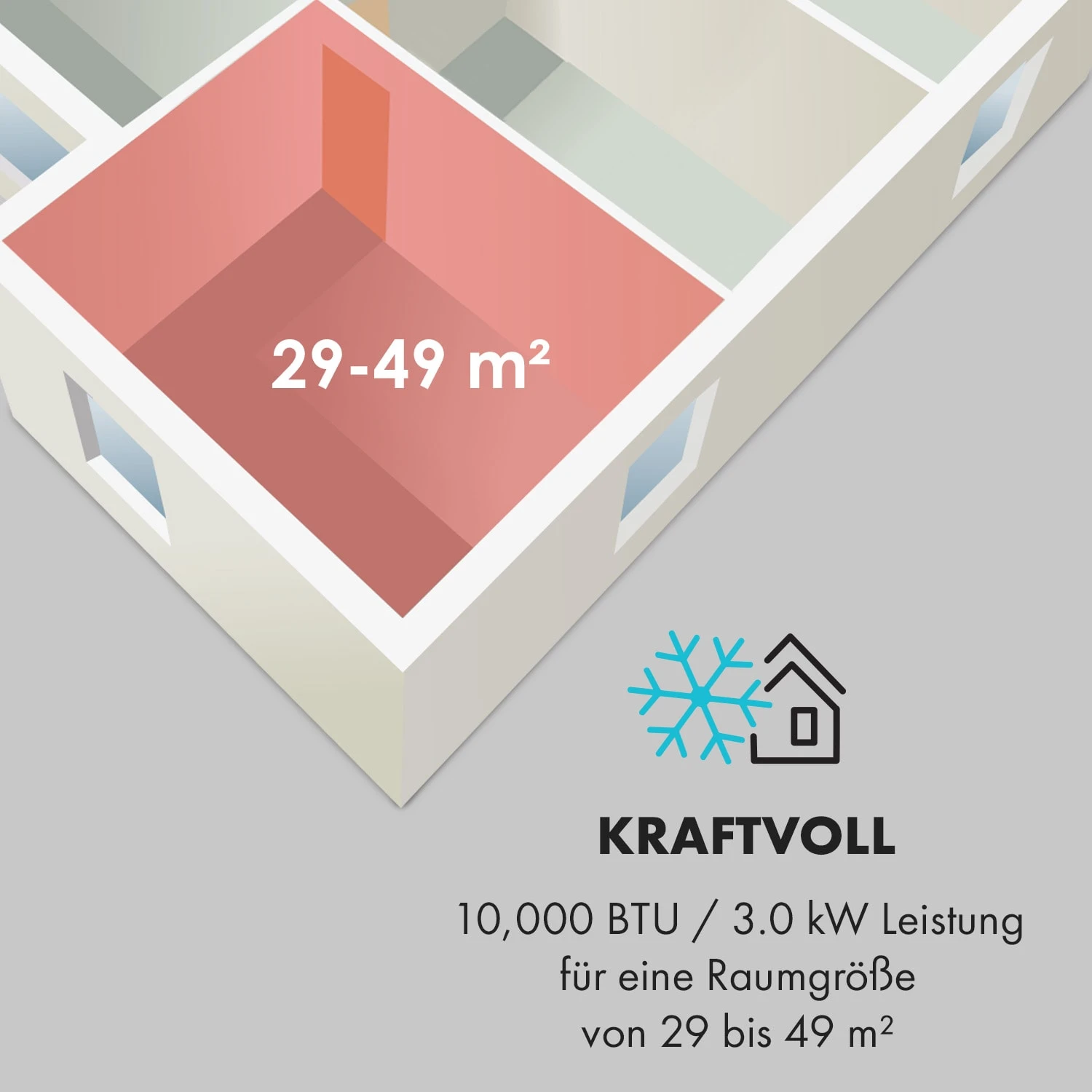 Metrobreeze Rom Smart mobile Klimaanlage 10.000 BTU 3 kW Fernbedienung Metrobreeze Rom Smart Mobile Klimaanlage 10.000 BTU 3 KW Fernbedienung -Deutschland Klarstein Verkaufs-Shop 10035804 de 0005 logo