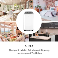 Grandbreeze Eco 12K Klimaanlage 3-in-1 460 M³/h 12.000 BTU/1,35 KW -Deutschland Klarstein Verkaufs-Shop 10035809 de 0005 logo