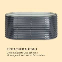 High Grow Hochbeet 200 X 80 X 100 Cm Stahl-Wellblech Einfacher Aufbau -Deutschland Klarstein Verkaufs-Shop 10035815 de 0005 logo