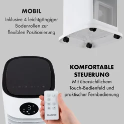 Skytower Grand Smart Luftkühler 80W 480 M³/h 8 Liter Mobil -Deutschland Klarstein Verkaufs-Shop 10035816 de 0008 logo