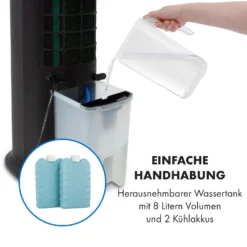 Skytower Grand Smart Luftkühler 80W 480 M³/h 8 Liter Mobil -Deutschland Klarstein Verkaufs-Shop 10035817 de 0005 logo