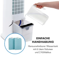 Skytower 360° Smart Luftkühler 60W 450 M³/h 6 Liter Mobil -Deutschland Klarstein Verkaufs-Shop 10035818 de 0005 logo