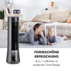 Skyscraper Frost Luftkühler 45 W 7 Liter 2 Kühlakkus Mobil 2 Skyscraper Frost Luftkühler 45 W 7 Liter 2 Kühlakkus Mobil -Deutschland Klarstein Verkaufs-Shop 10035820 de 0003 logo