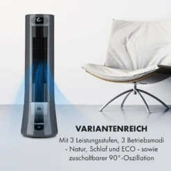 Skyscraper Frost Luftkühler 45 W 7 Liter 2 Kühlakkus Mobil 3 Skyscraper Frost Luftkühler 45 W 7 Liter 2 Kühlakkus Mobil -Deutschland Klarstein Verkaufs-Shop 10035820 de 0004 logo