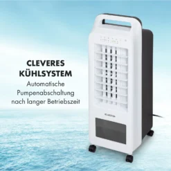 Cooler Rush Ventilator Luftkühler 5,5L 45W Fernbedienung 5x Eispack -Deutschland Klarstein Verkaufs-Shop 10035824 de 0005 logo