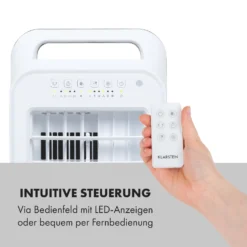 Cooler Rush Ventilator Luftkühler 5,5L 45W Fernbedienung 5x Eispack -Deutschland Klarstein Verkaufs-Shop 10035824 de 0007 logo