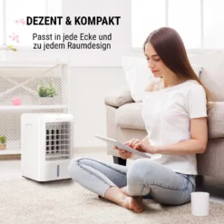 Arctic Cube 4-in-1 Luftkühler 40 Watt 230 M3/h 2 Kühlakkus -Deutschland Klarstein Verkaufs-Shop 10035826 de 0003 logo