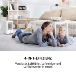 Arctic Cube 4-in-1 Luftkühler 40 Watt 230 M3/h 2 Kühlakkus -Deutschland Klarstein Verkaufs-Shop 10035826 de 0008 logo