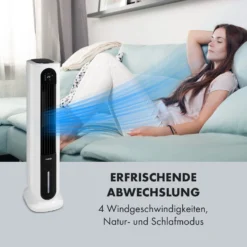 Polar Tower Smart Ventilator Luftkühler 7L 85W Fernbedienung Eispack 5 Polar Tower Smart Ventilator Luftkühler 7L 85W Fernbedienung Eispack -Deutschland Klarstein Verkaufs-Shop 10035830 de 0006 logo