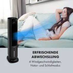 Polar Tower Smart Ventilator Luftkühler 7L 85W Fernbedienung Eispack -Deutschland Klarstein Verkaufs-Shop 10035831 de 0006 logo
