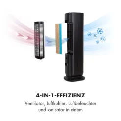 Polar Tower Smart Ventilator Luftkühler 7L 85W Fernbedienung Eispack -Deutschland Klarstein Verkaufs-Shop 10035831 de 0007 logo