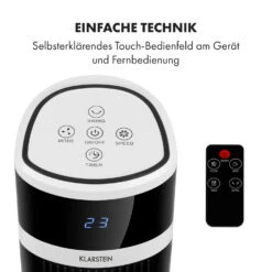 Icetower Smart Standventilator 45 Watt App-Steuerung 2 Icetower Smart Standventilator 45 Watt App-Steuerung -Deutschland Klarstein Verkaufs-Shop 10035832 de 0003 logo