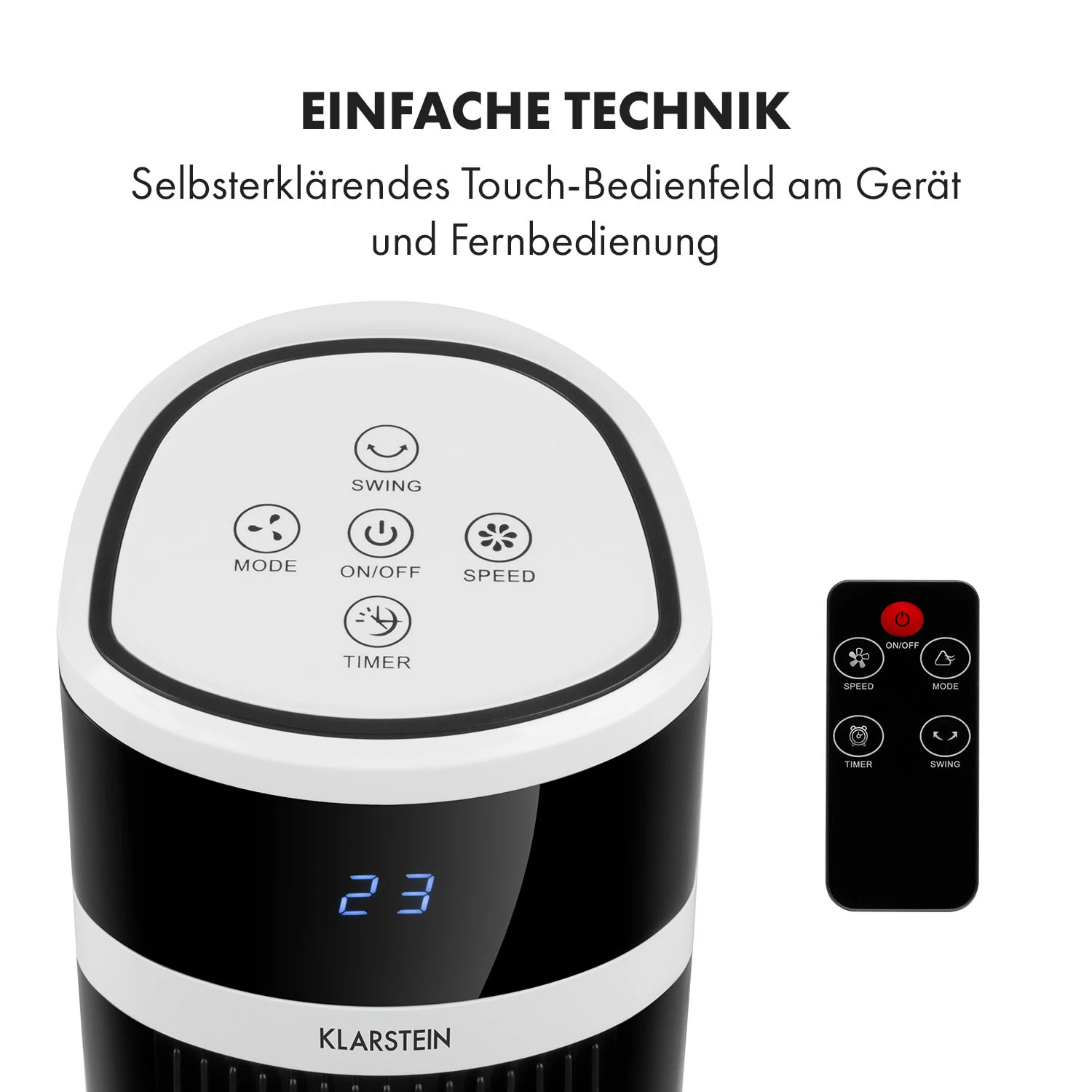 Icetower Smart Standventilator 45 Watt App-Steuerung Icetower Smart Standventilator 45 Watt App-Steuerung -Deutschland Klarstein Verkaufs-Shop 10035832 de 0003 logo