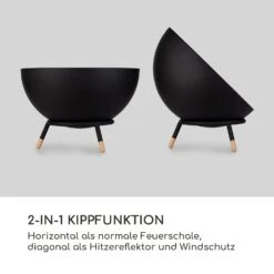Fireball Wood Kippbare Stahl-Feuerschale Garten Terrasse Ø 66 Cm 2 Fireball Wood Kippbare Stahl-Feuerschale Garten Terrasse Ø 66 Cm -Deutschland Klarstein Verkaufs-Shop 10035848 de 0003 logo