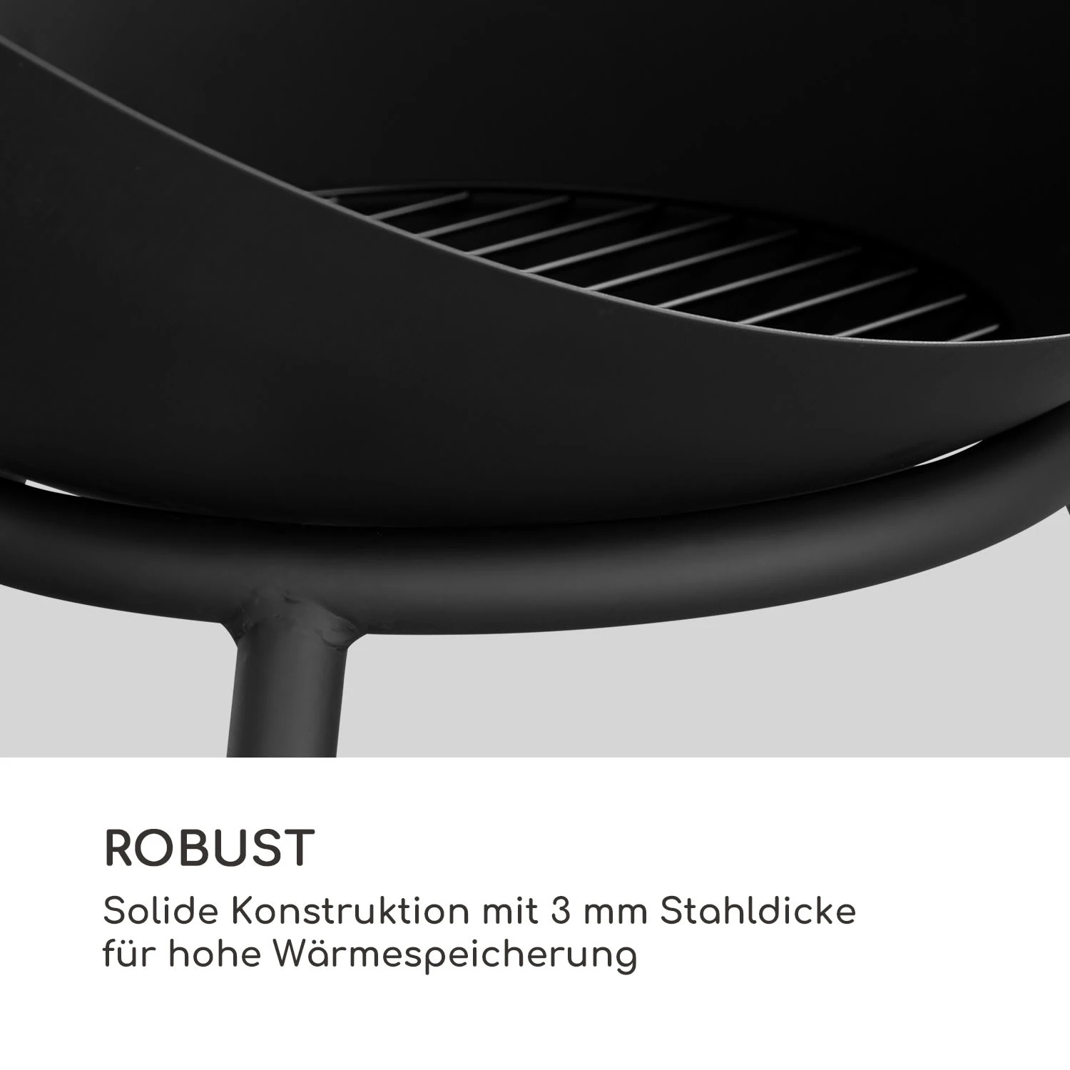 Fireball Wood kippbare Stahl-Feuerschale Garten Terrasse Ø 66 cm Fireball Wood Kippbare Stahl-Feuerschale Garten Terrasse Ø 66 Cm -Deutschland Klarstein Verkaufs-Shop 10035848 de 0004 logo