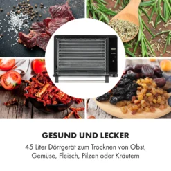 Mega Jerky Dörrautomat 650W 50-80°C LC-Touch-Display Timer -Deutschland Klarstein Verkaufs-Shop 10035853 de 0004 logo
