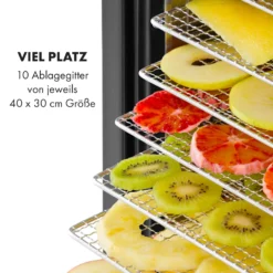 Mega Jerky Dörrautomat 650W 50-80°C LC-Touch-Display Timer -Deutschland Klarstein Verkaufs-Shop 10035853 de 0005 logo