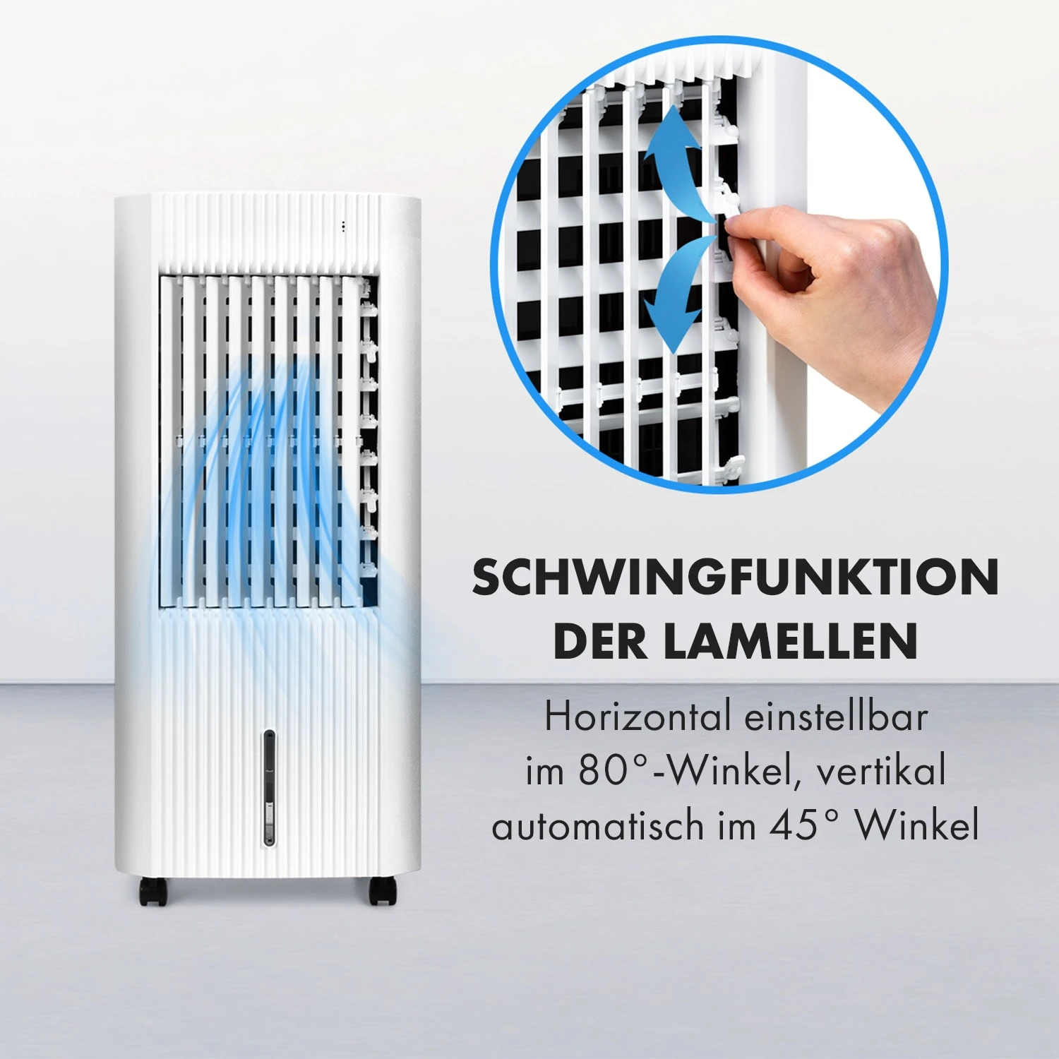 Iceberg Pure Luftkühler Luftdurchsatz: 283 m³/h 65 W Tank: 5 Liter Iceberg Pure Luftkühler Luftdurchsatz: 283 M³/h 65 W Tank: 5 Liter -Deutschland Klarstein Verkaufs-Shop 10035856 de 0007 logo