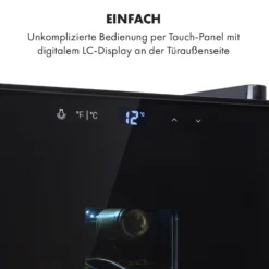 Bellevin 6 Uno Weinkühlschrank 17 Liter 11-18 °C SingleZone LED 3 Bellevin 6 Uno Weinkühlschrank 17 Liter 11-18 °C SingleZone LED -Deutschland Klarstein Verkaufs-Shop 10035858 de 0004 logo