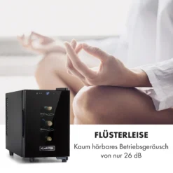 Bellevin 6 Uno Weinkühlschrank 17 Liter 11-18 °C SingleZone LED 4 Bellevin 6 Uno Weinkühlschrank 17 Liter 11-18 °C SingleZone LED -Deutschland Klarstein Verkaufs-Shop 10035858 de 0005 logo