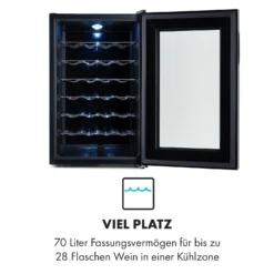 Barolo 28 Uno Weinkühlschrank 70 Liter 11-18°C SingleZone -Deutschland Klarstein Verkaufs-Shop 10035860 de 0003 logo
