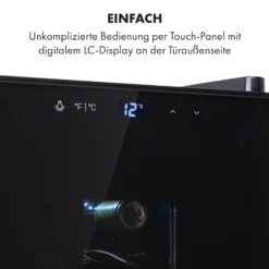 Bellevin 8 Uno Weinkühlschrank 23 Liter 11-18 °C LED Touch SingleZone -Deutschland Klarstein Verkaufs-Shop 10035862 de 0004 logo