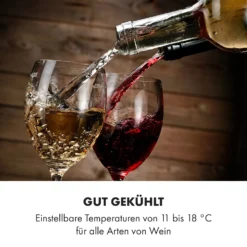 Bellevin 8 Uno Weinkühlschrank 23 Liter 11-18 °C LED Touch SingleZone -Deutschland Klarstein Verkaufs-Shop 10035862 de 0006 logo