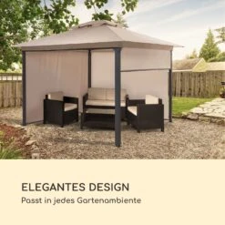 Grandezza Cortina Gartenpavillon 3x3m 4 Seitenteile -Deutschland Klarstein Verkaufs-Shop 10035866 de 0006 logo