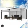 Pantheon Solid Sky Expand Pavillon Seitenwände 3x3-5,6 M Aluminium