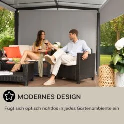 Pantheon Solid Sky Expand Pavillon Seitenwände 3x3-5,6 M Aluminium -Deutschland Klarstein Verkaufs-Shop 10035870 de 0006 usp